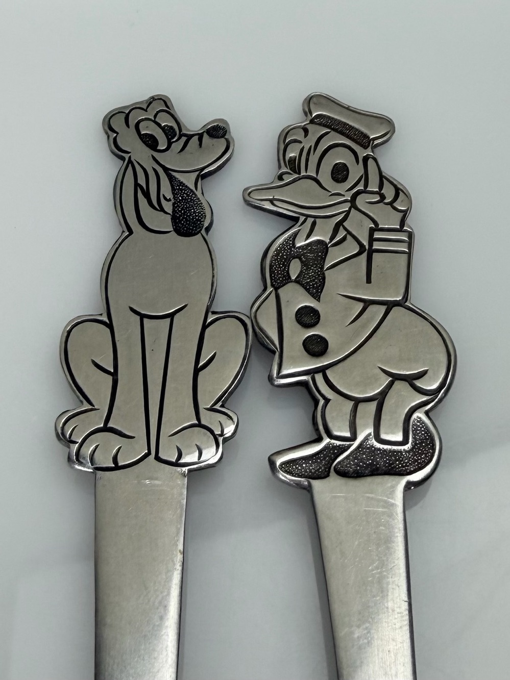 Walt Disney Pluto & Donald Duck Stainless Steel Forks